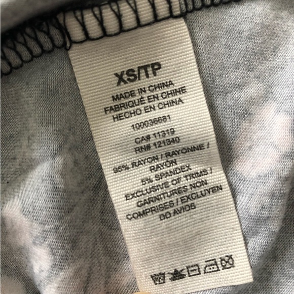 Garage Floral Gathered Romper in Black & Pink - Picture 7 of 8